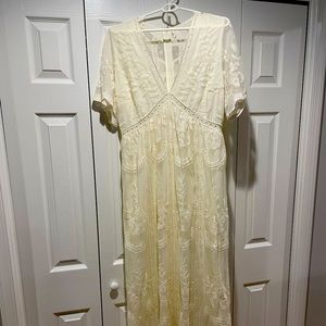 LIKE NEW!  XL Pinkblush Maternity Dress
